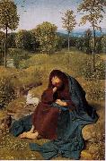 Geertgen Tot Sint Jans St John the Baptist in the Widerness (mk08) oil on canvas